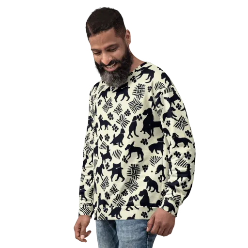 Ink And Paw on a Sweatshirt