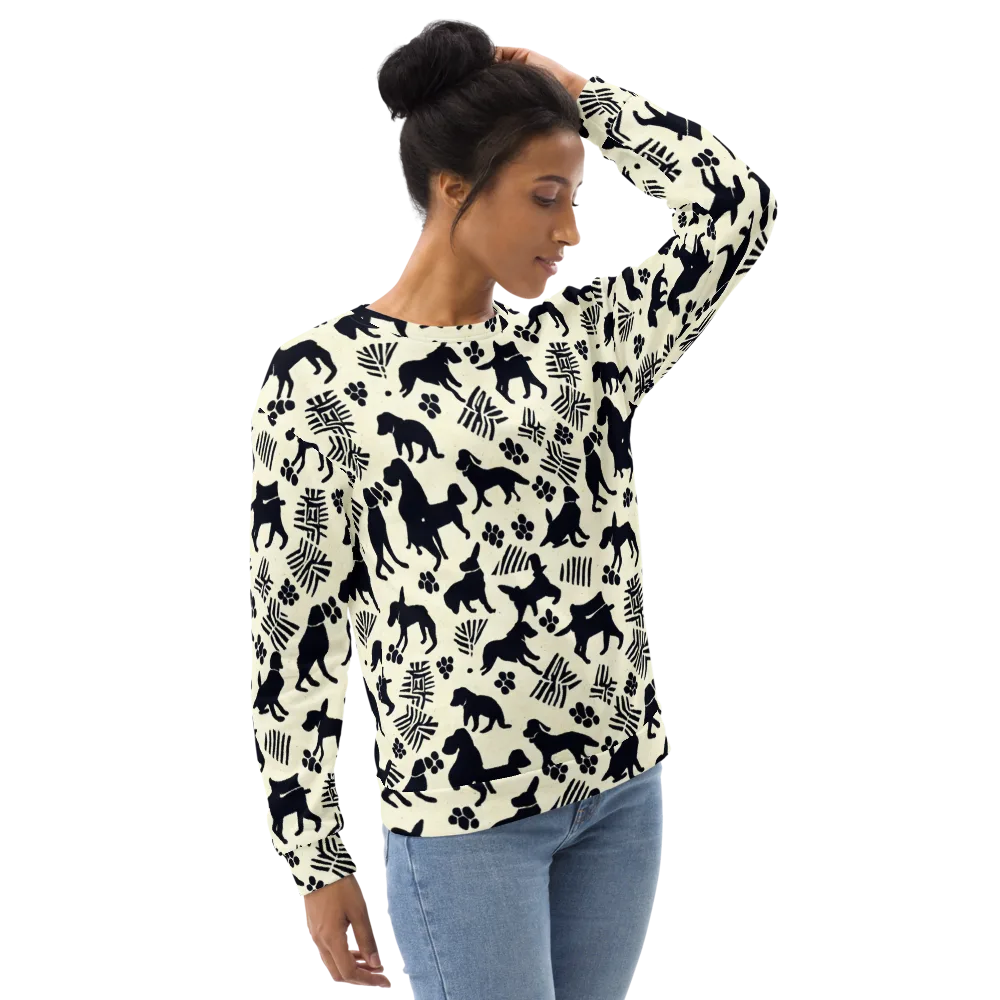 Ink And Paw on Sweatshirt — Right Front