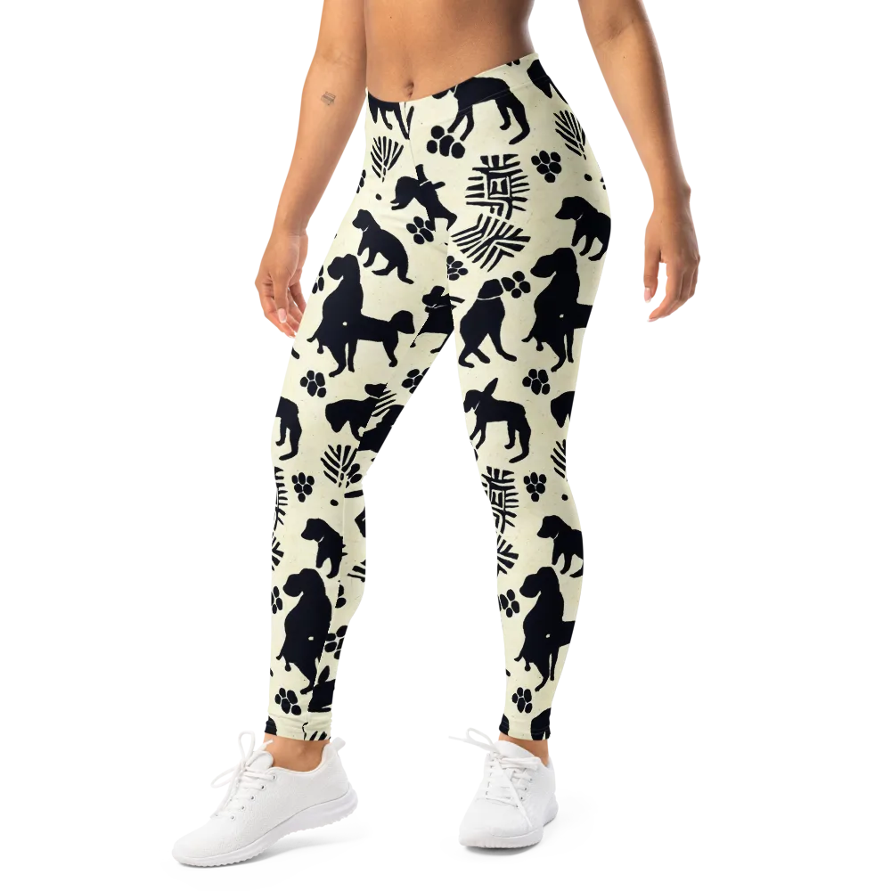 Ink And Paw on Leggings — Left Front
