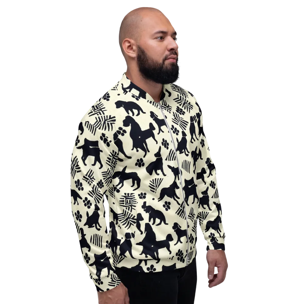 Ink And Paw on Bomber Jacket — Right