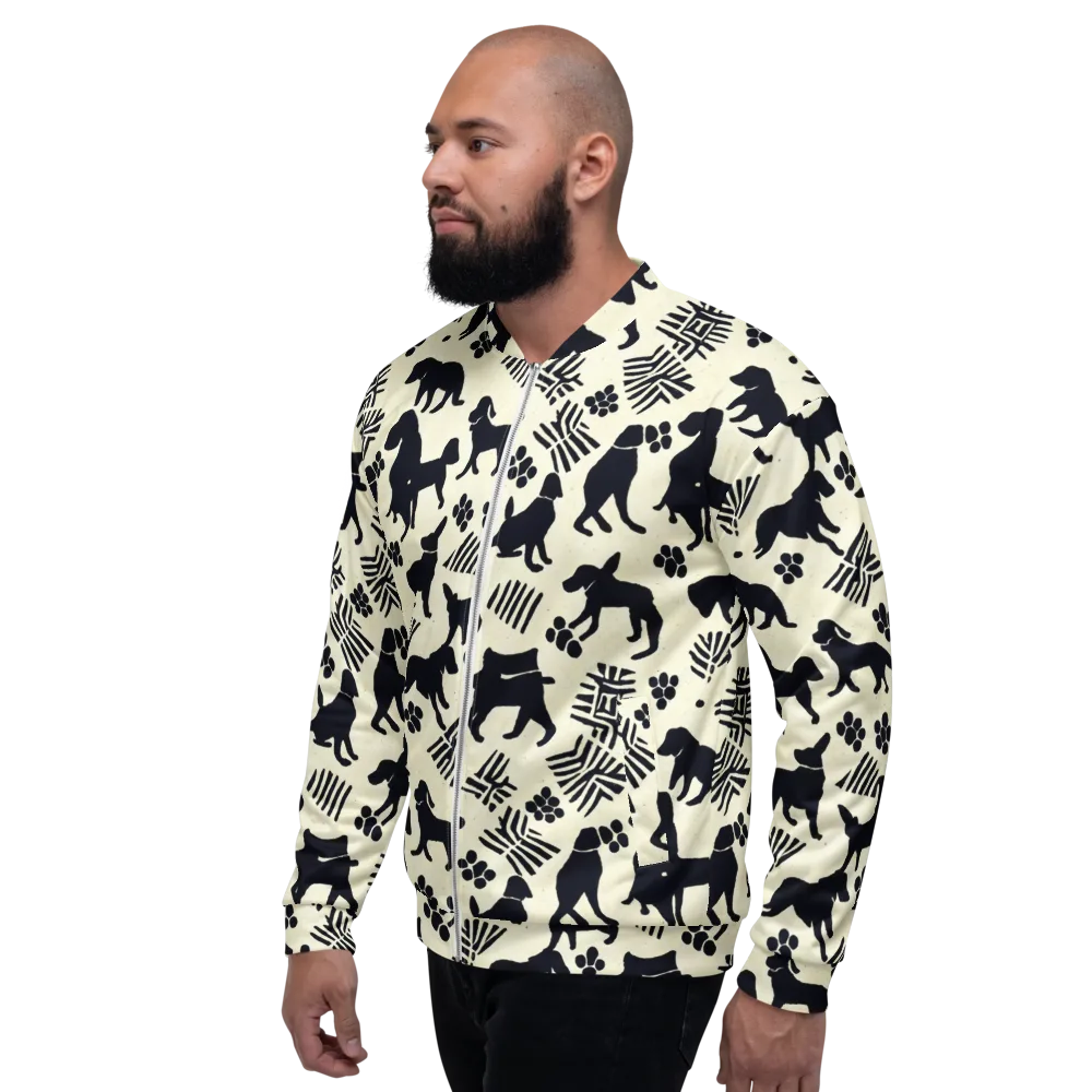 Ink And Paw on Bomber Jacket — Left