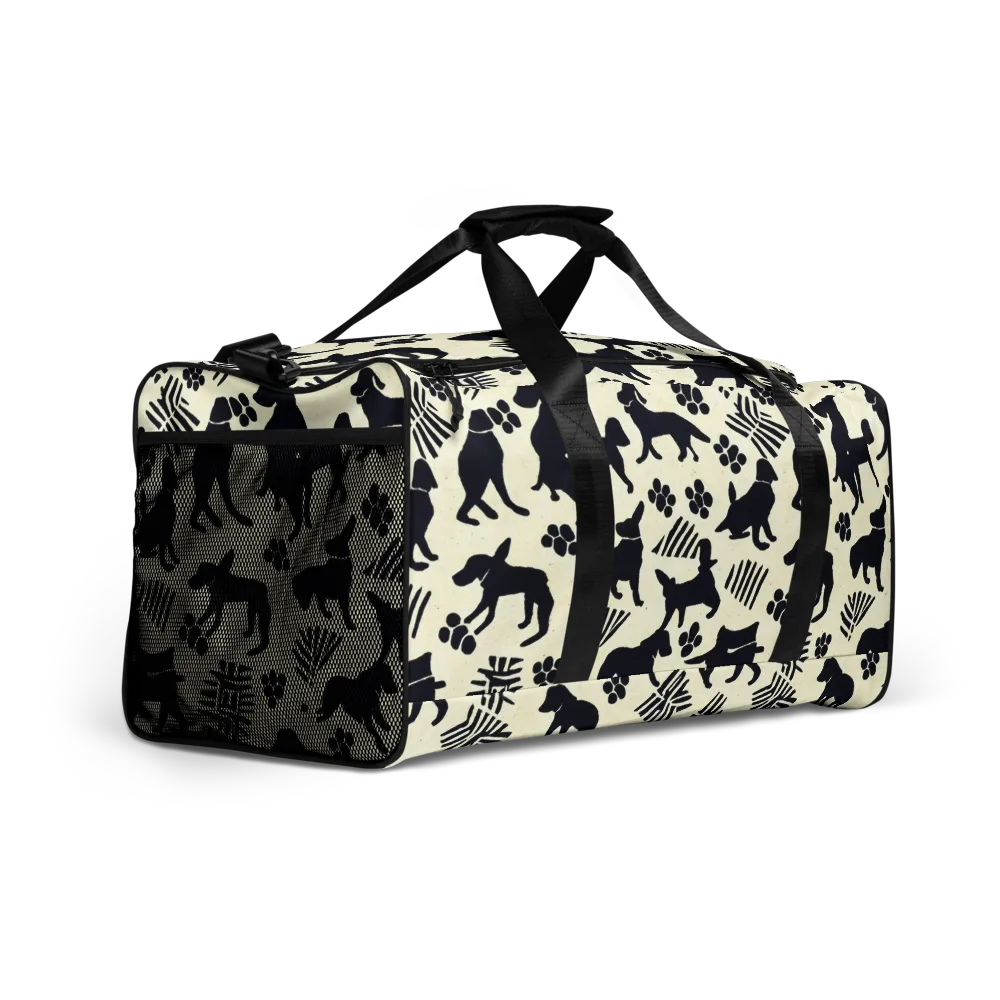 Ink And Paw on Duffle Bag — Right Front