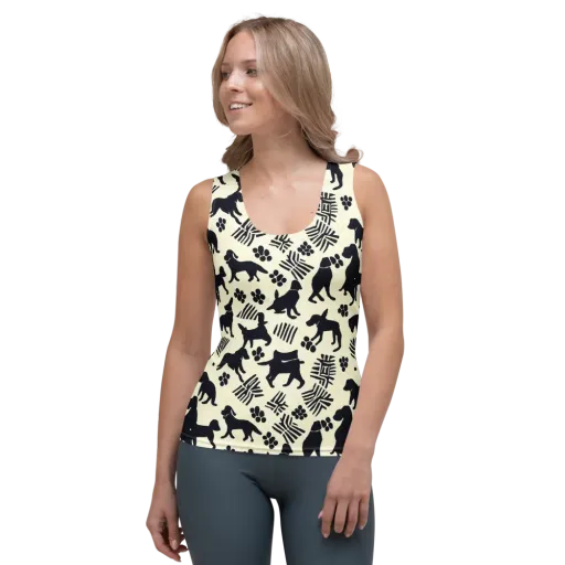 Ink And Paw on a Women's Tank Top
