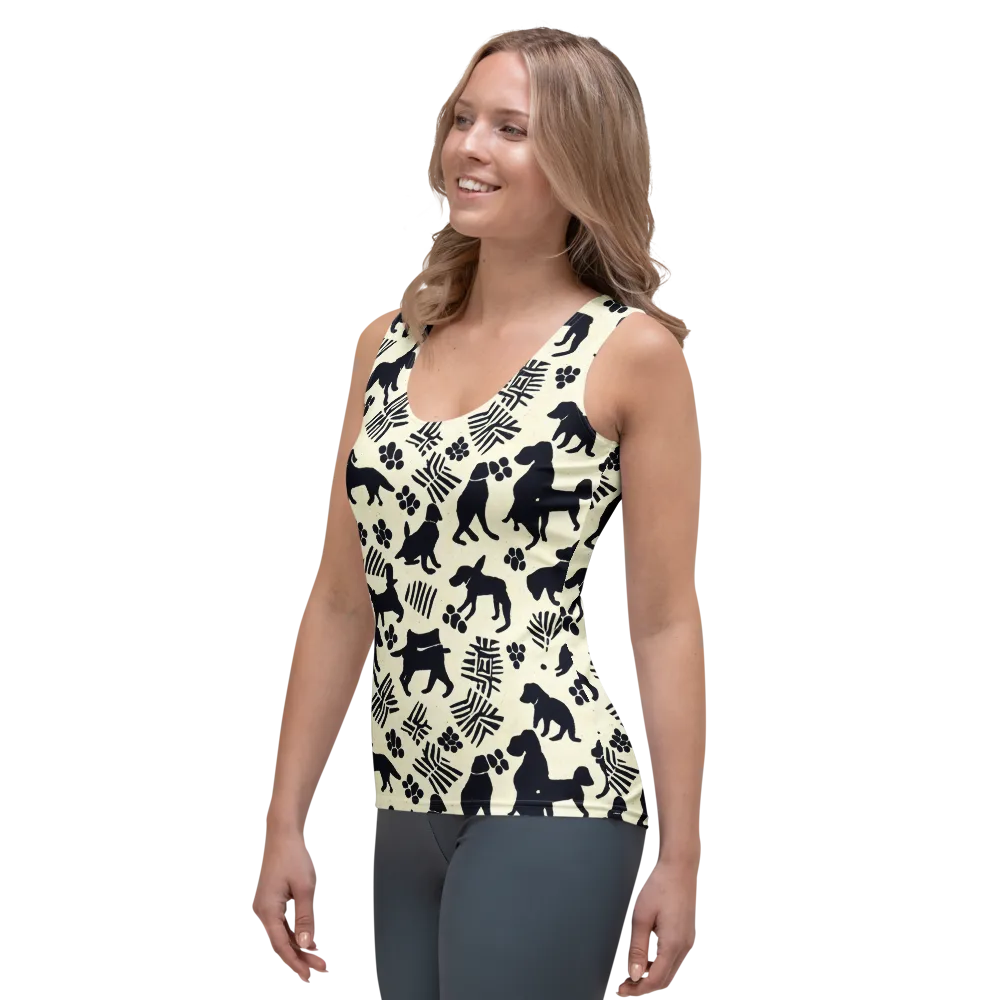 Ink And Paw on Women's Tank Top — Left Front