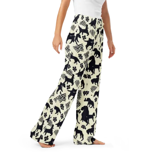 Ink And Paw on a Women's Pajama Pants