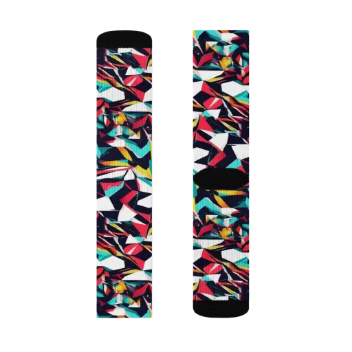 Vivid Rupture on a Socks