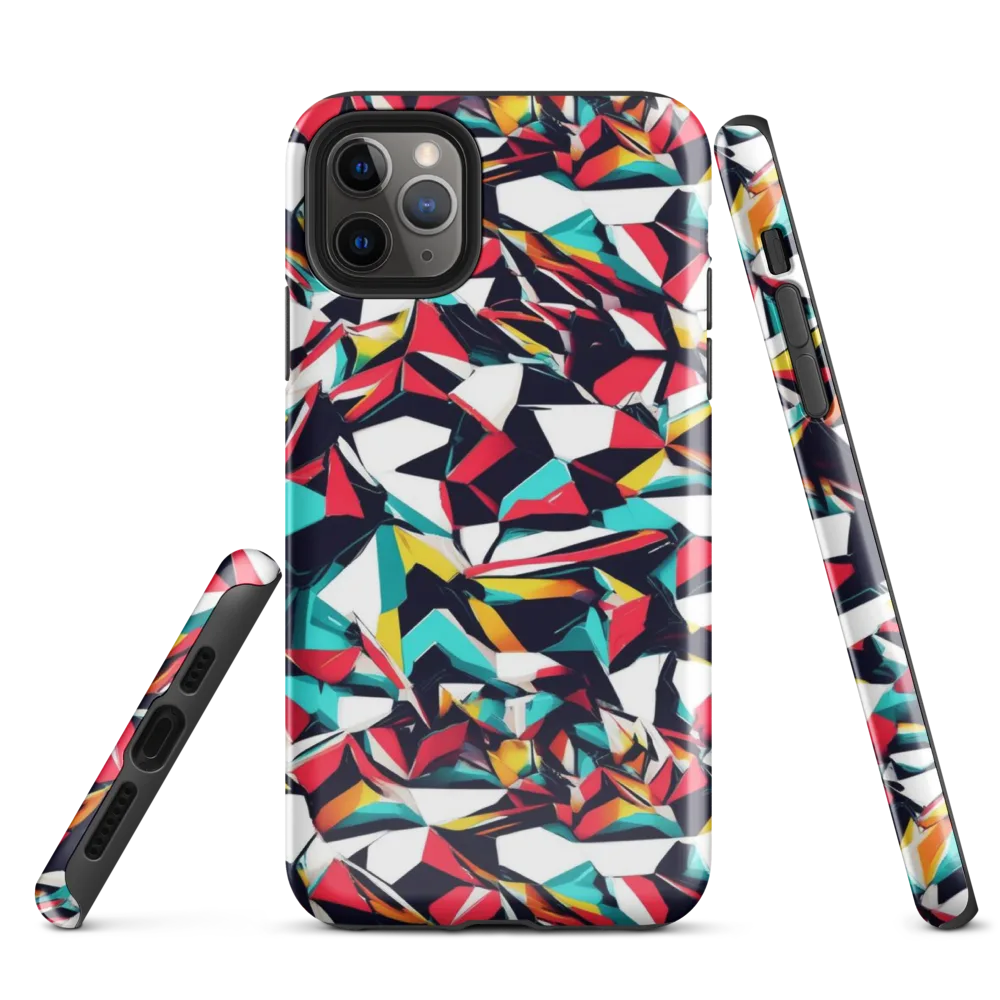 Vivid Rupture on Tough Case for iPhone® — Front