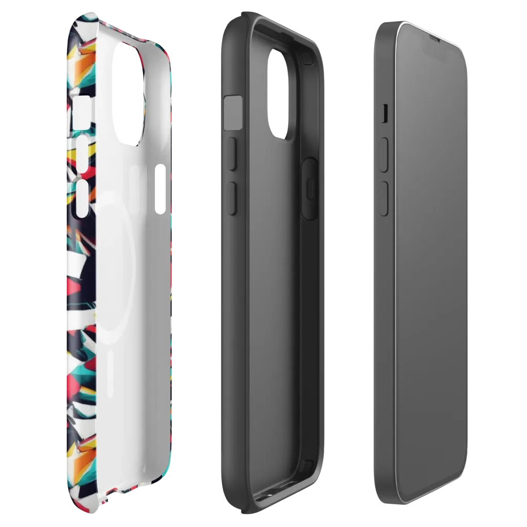 Vivid Rupture on MagSafe Tough Case for iPhone® — Front