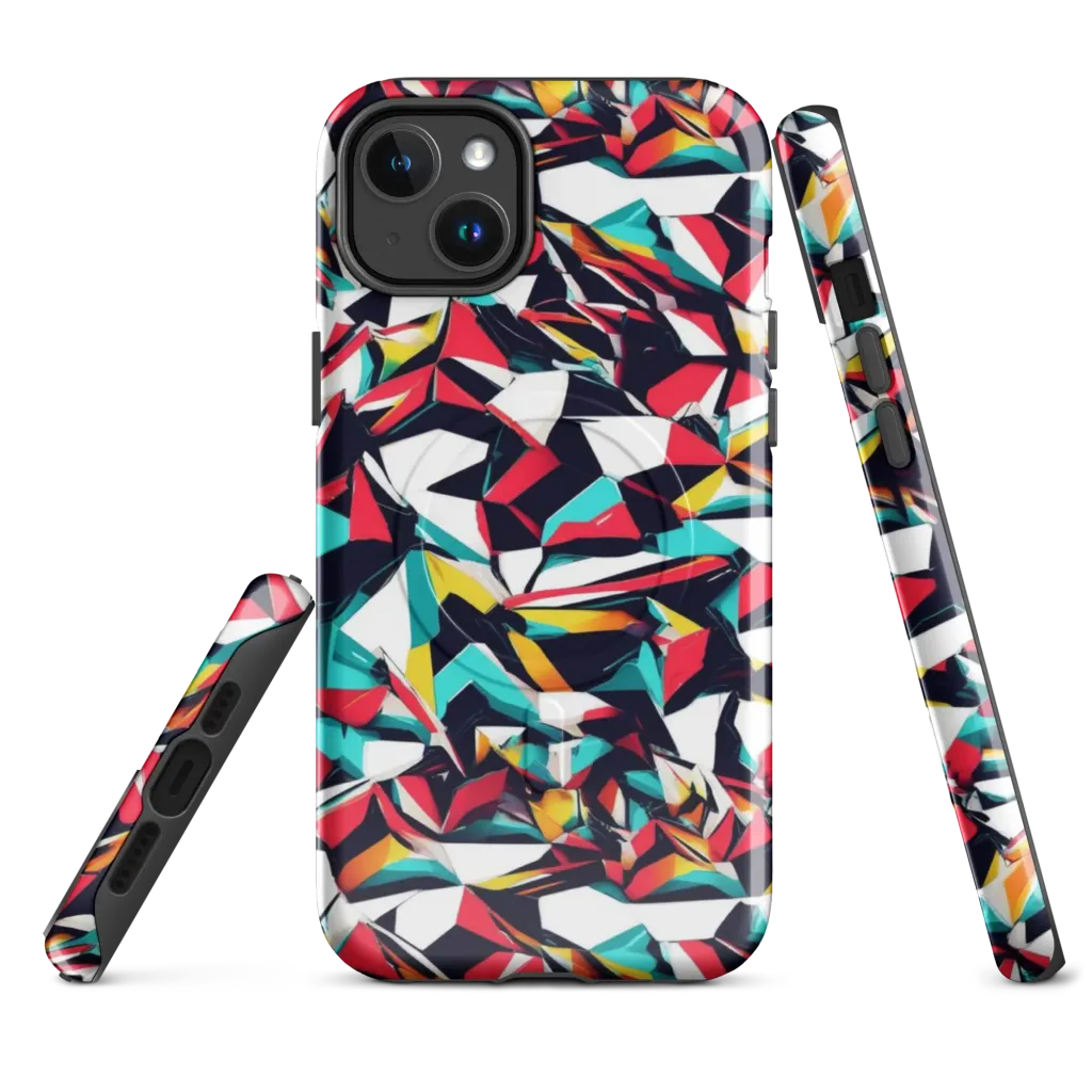 Vivid Rupture on MagSafe Tough Case for iPhone® — Front
