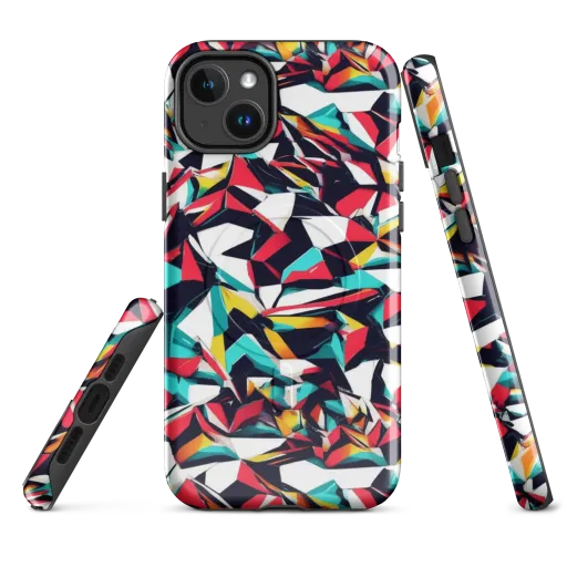 Vivid Rupture on a MagSafe Tough Case for iPhone®