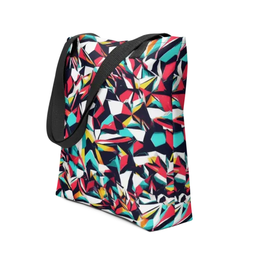 Vivid Rupture on a Tote Bag