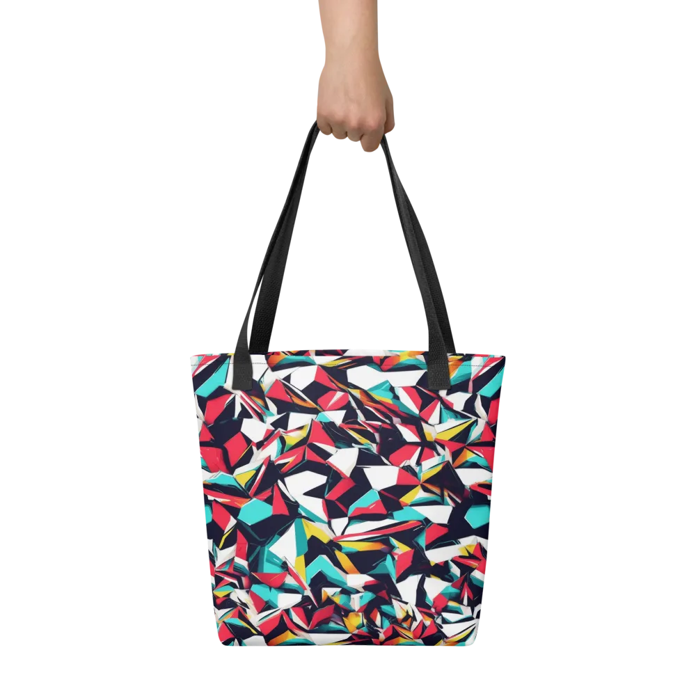 Vivid Rupture on Tote Bag — Front