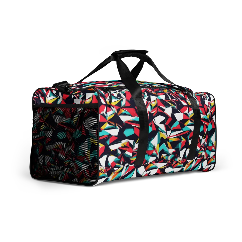 Vivid Rupture on Duffle Bag — Right Front