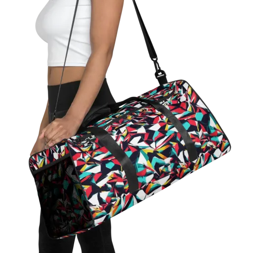 Vivid Rupture on a Duffle Bag