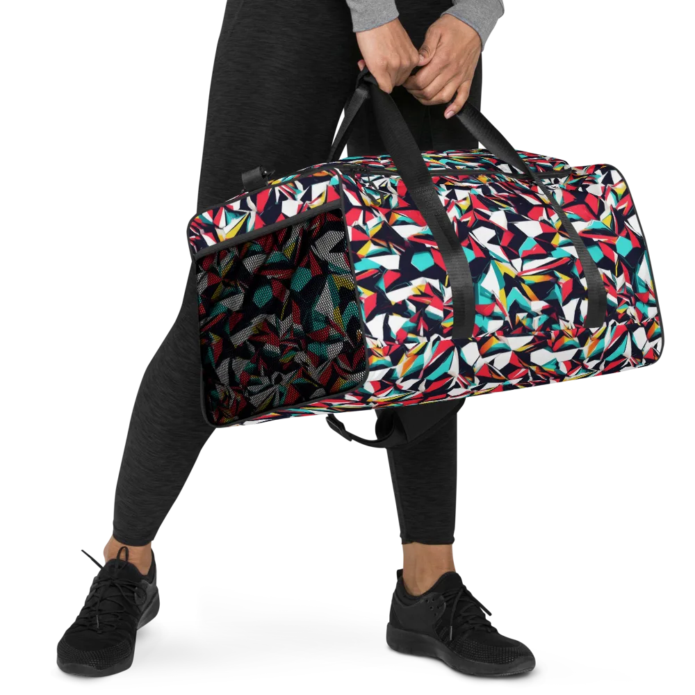 Vivid Rupture on Duffle Bag — Right Front