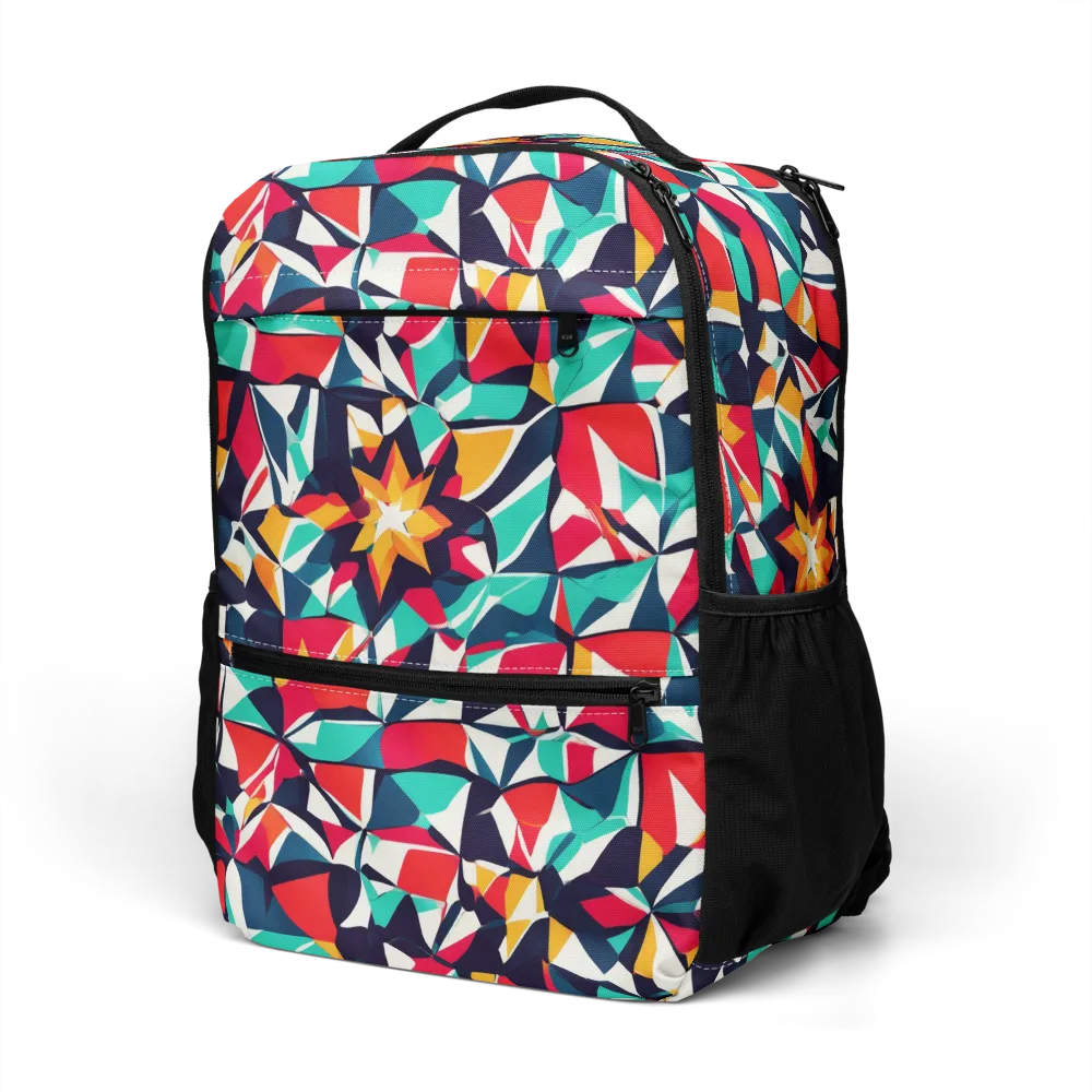 Fauvist Fracture on Utility Backpack — Left Front
