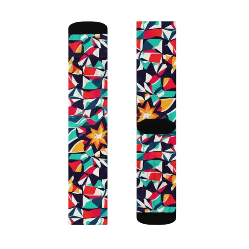 Fauvist Fracture on a Socks