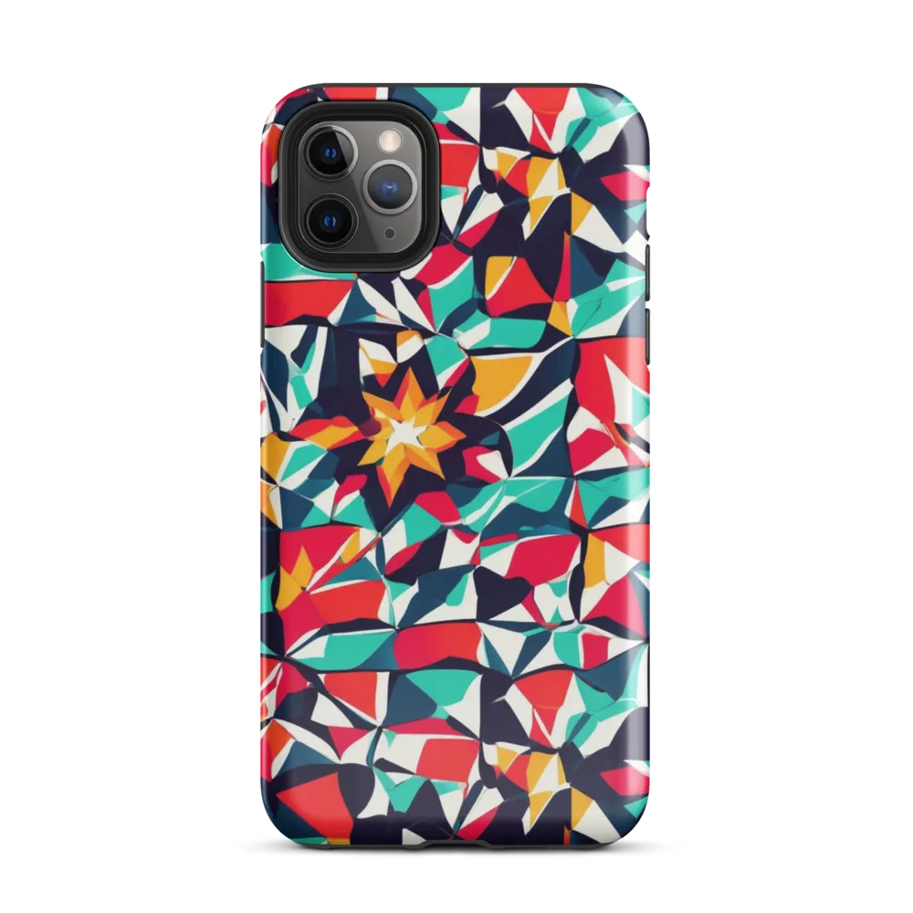 Fauvist Fracture on Tough Case for iPhone® — Front