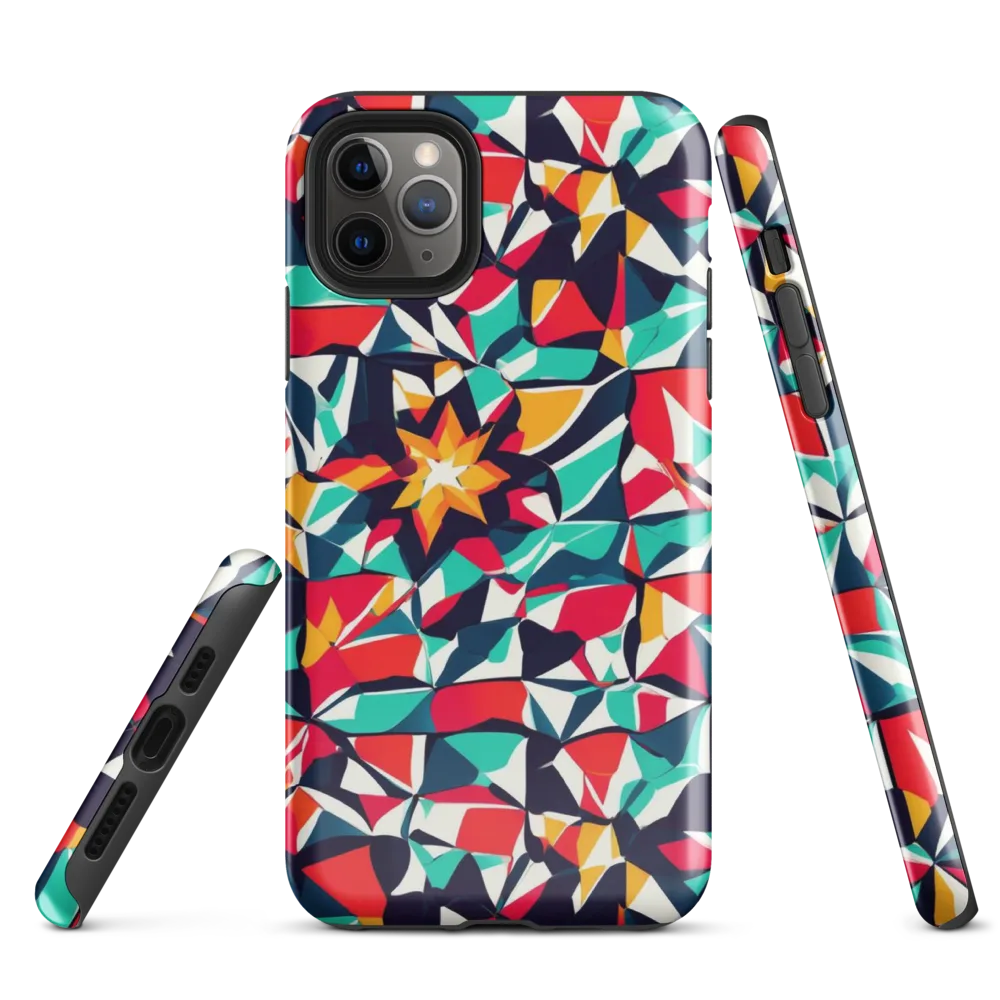 Fauvist Fracture on Tough Case for iPhone® — Front