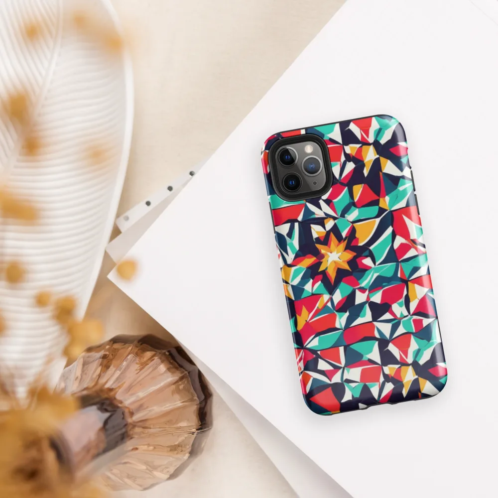Fauvist Fracture on Tough Case for iPhone® — Front
