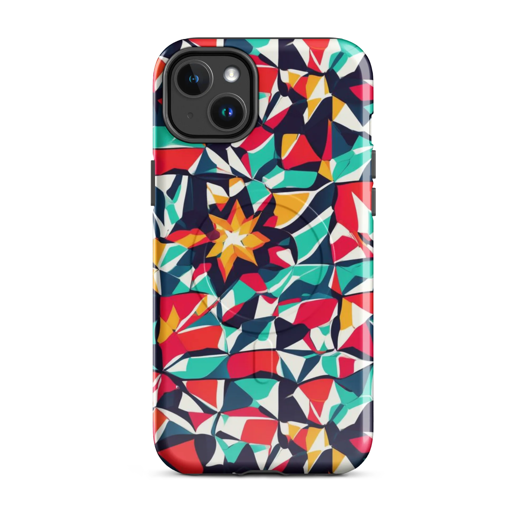 Fauvist Fracture on MagSafe Tough Case for iPhone® — Front
