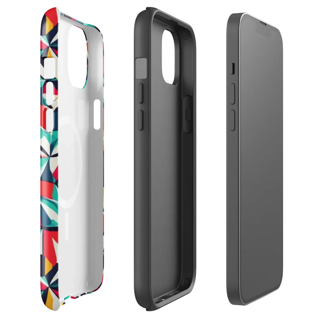 Fauvist Fracture on MagSafe Tough Case for iPhone® — Front