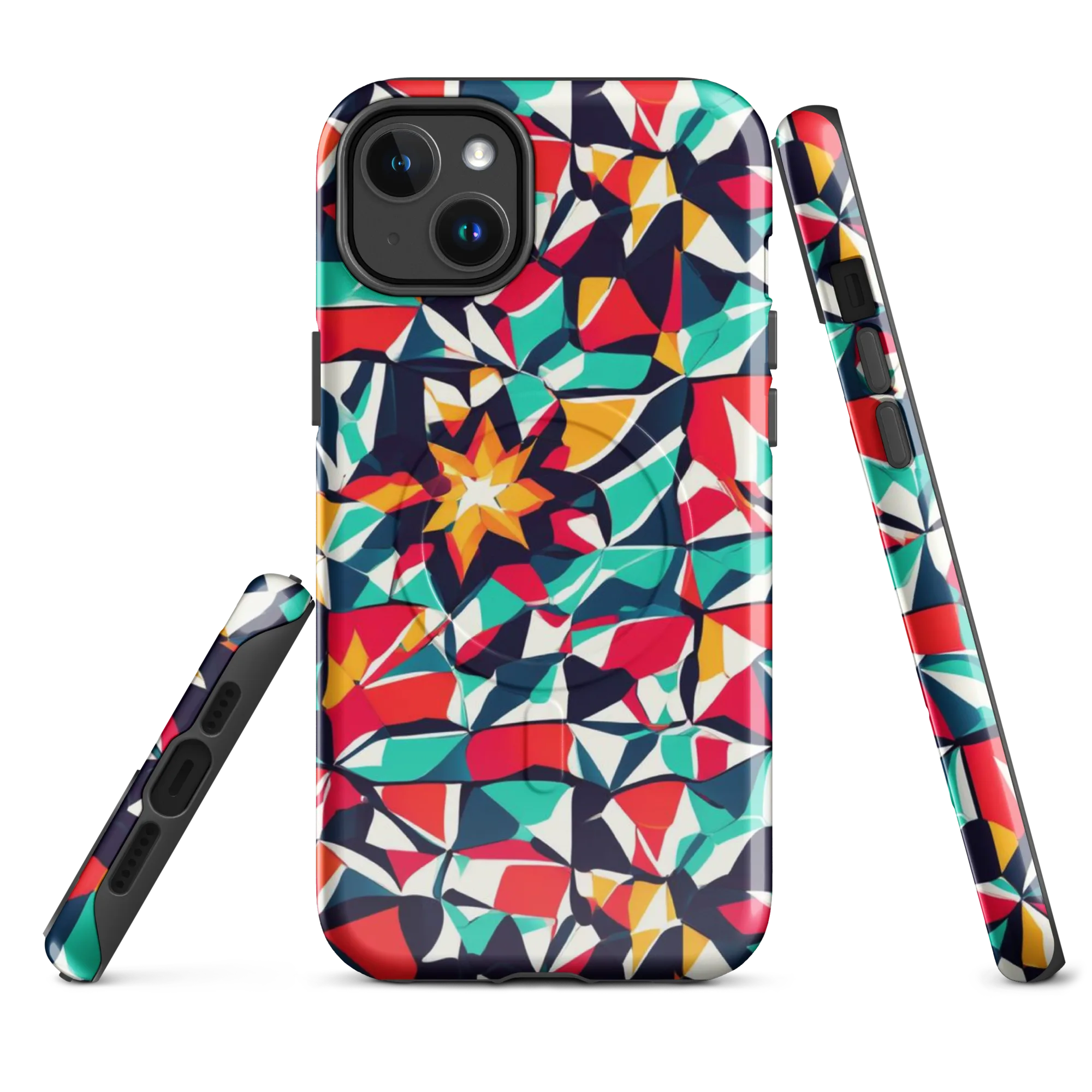 Fauvist Fracture on MagSafe Tough Case for iPhone® — Front