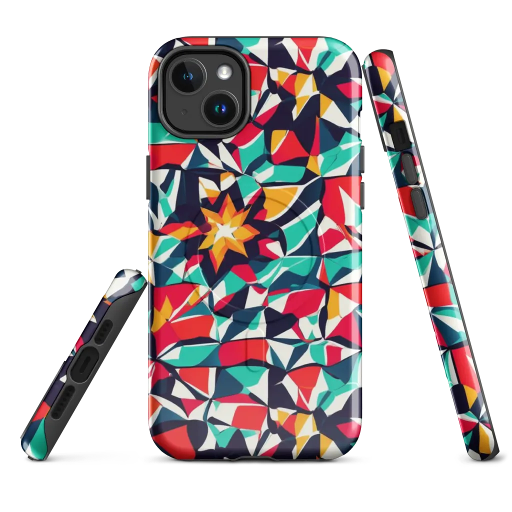 Fauvist Fracture on MagSafe Tough Case for iPhone® — Front