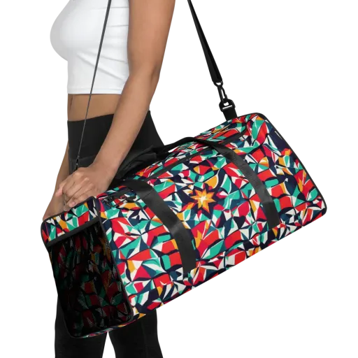Fauvist Fracture on a Duffle Bag