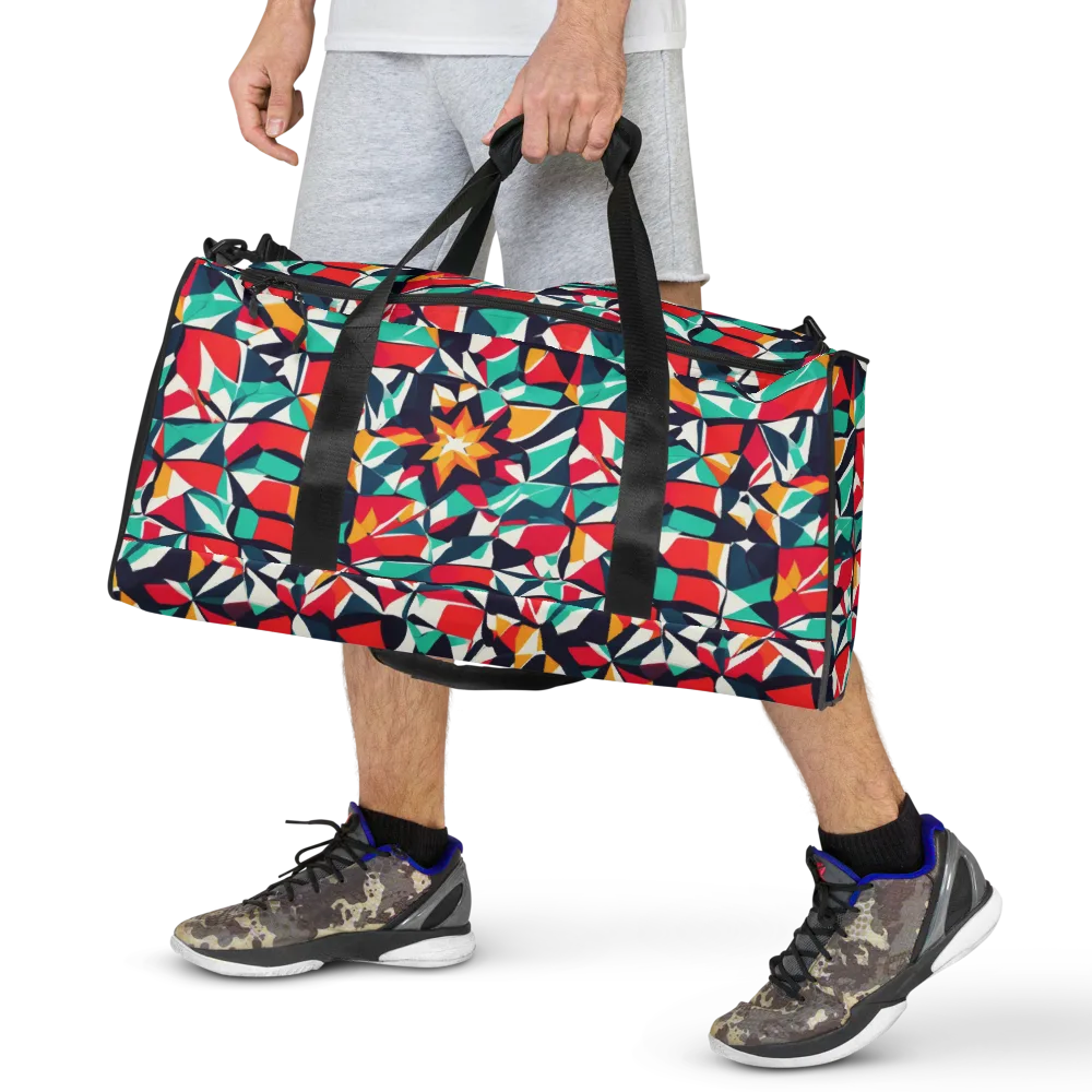 Fauvist Fracture on Duffle Bag — Front