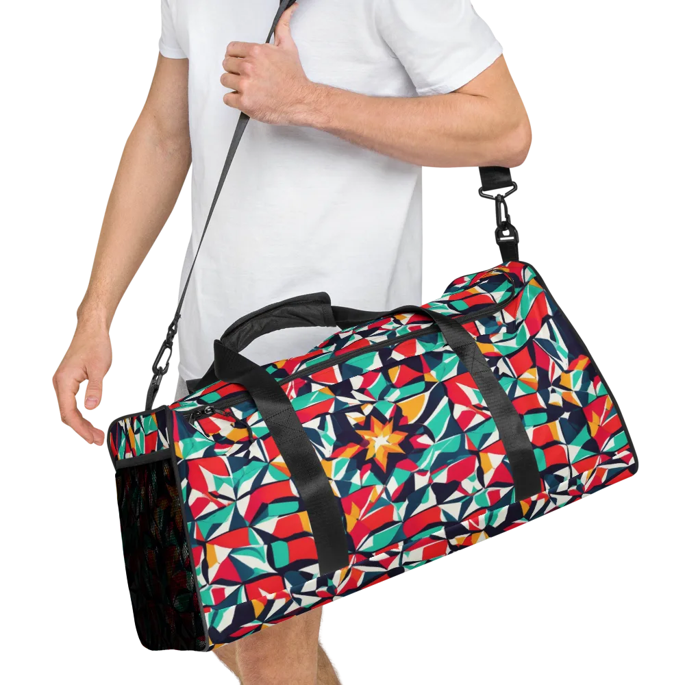 Fauvist Fracture on Duffle Bag — Right Front