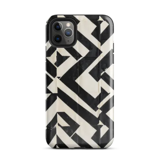 Obsidian Origami on a Tough Case for iPhone®