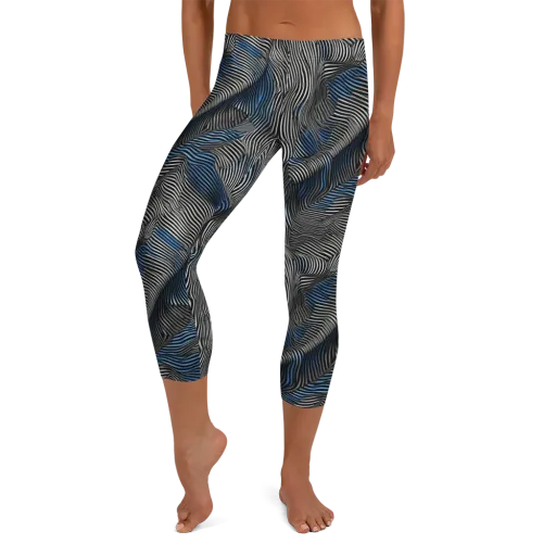 Ripple Theory on a Capri Leggings
