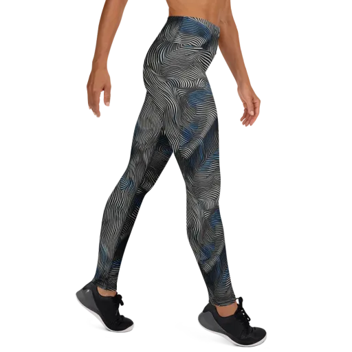 Ripple Theory on a Yoga Leggings