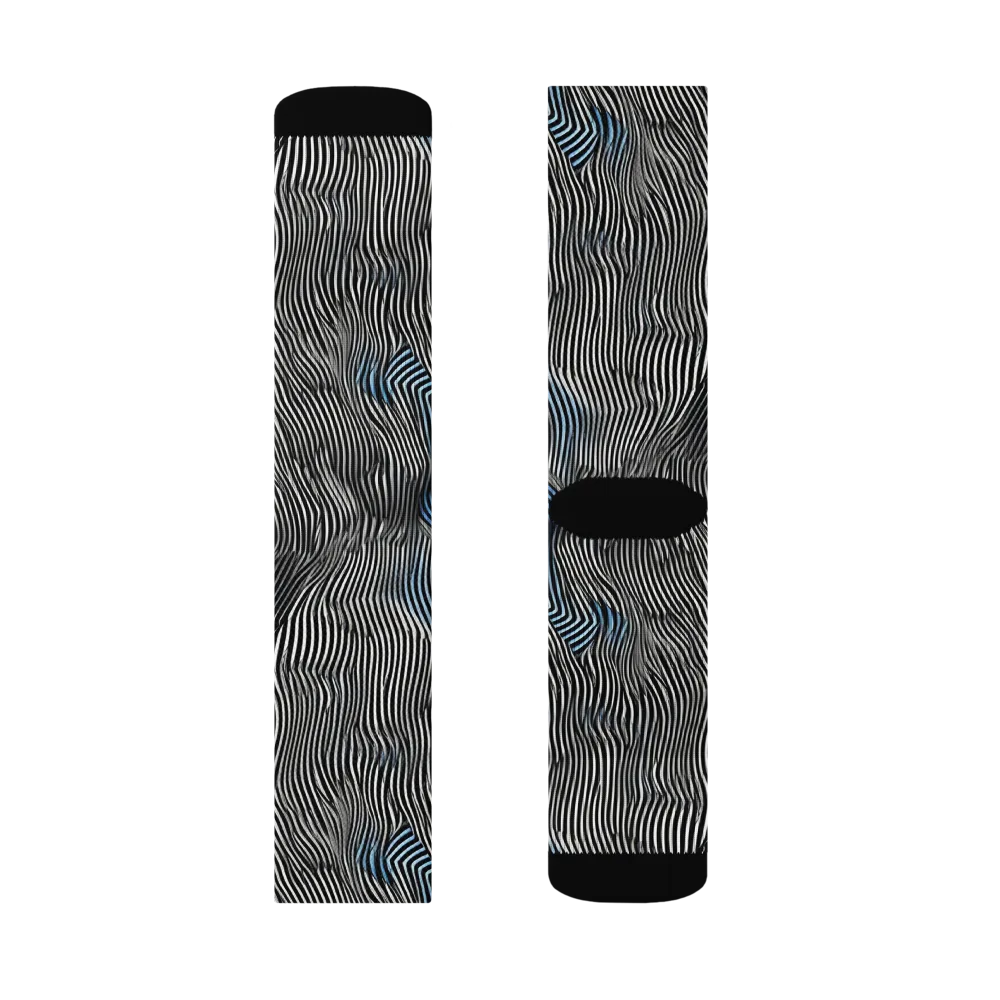 Ripple Theory on Socks — Right Sock