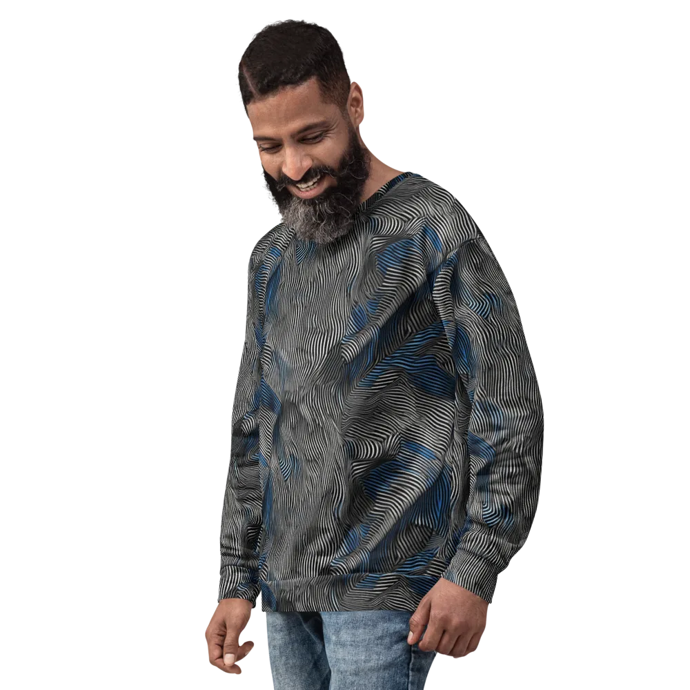 Ripple Theory on Sweatshirt — Left Front