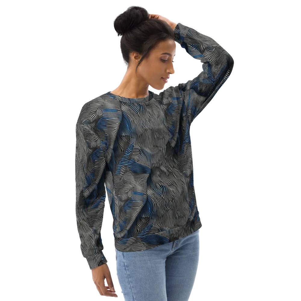 Ripple Theory on Sweatshirt — Right Front