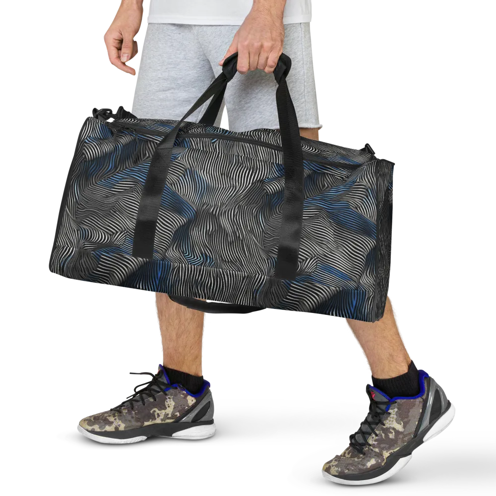 Ripple Theory on Duffle Bag — Front