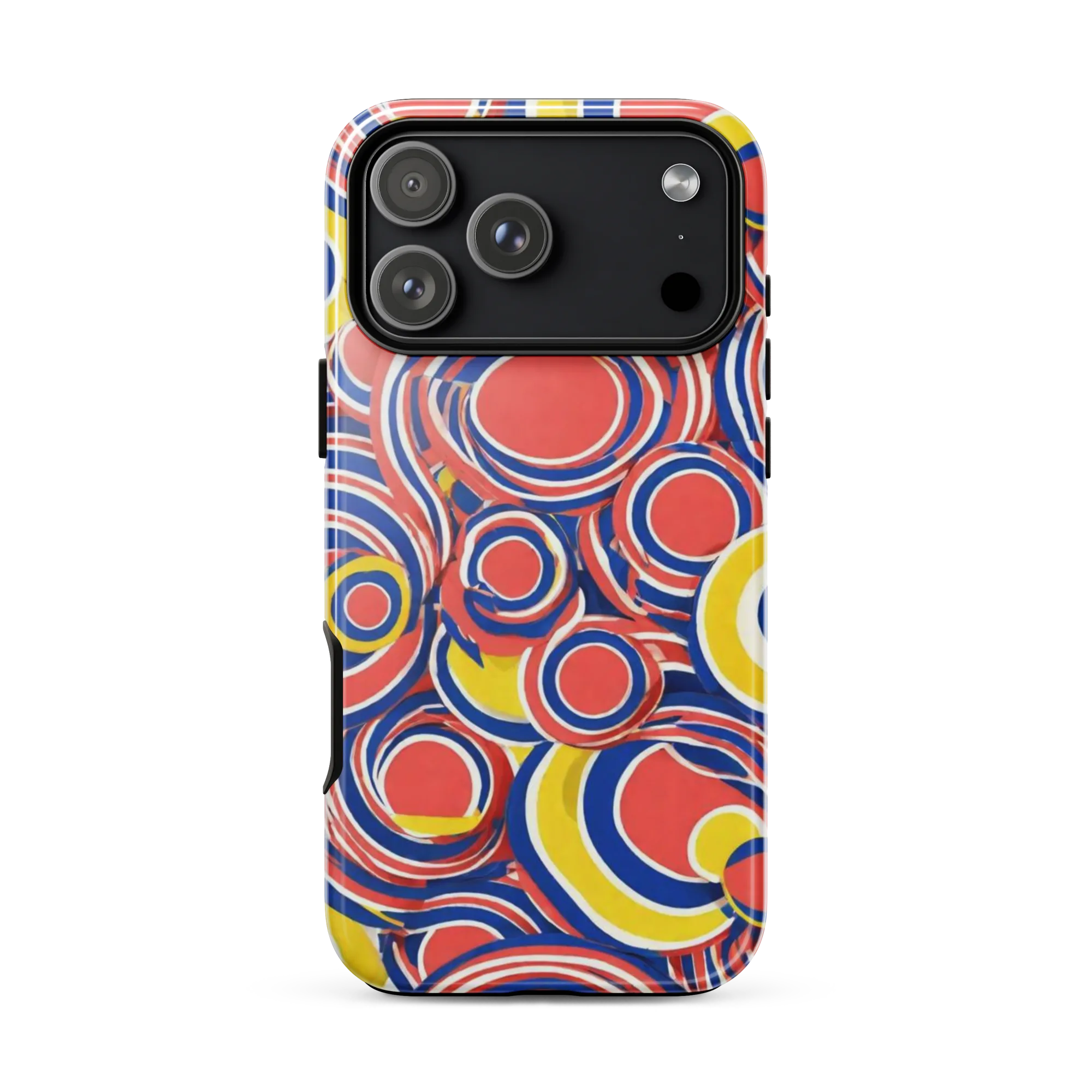Carnival Circles on Tough Case for iPhone® — Front