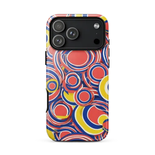 Carnival Circles on a Tough Case for iPhone®