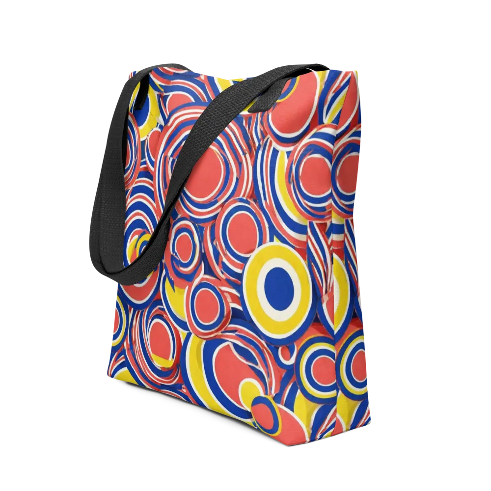 Carnival Circles on Tote Bag — Front