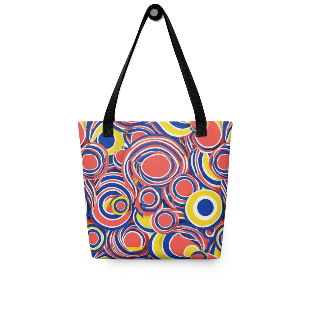 Carnival Circles on Tote Bag — Front