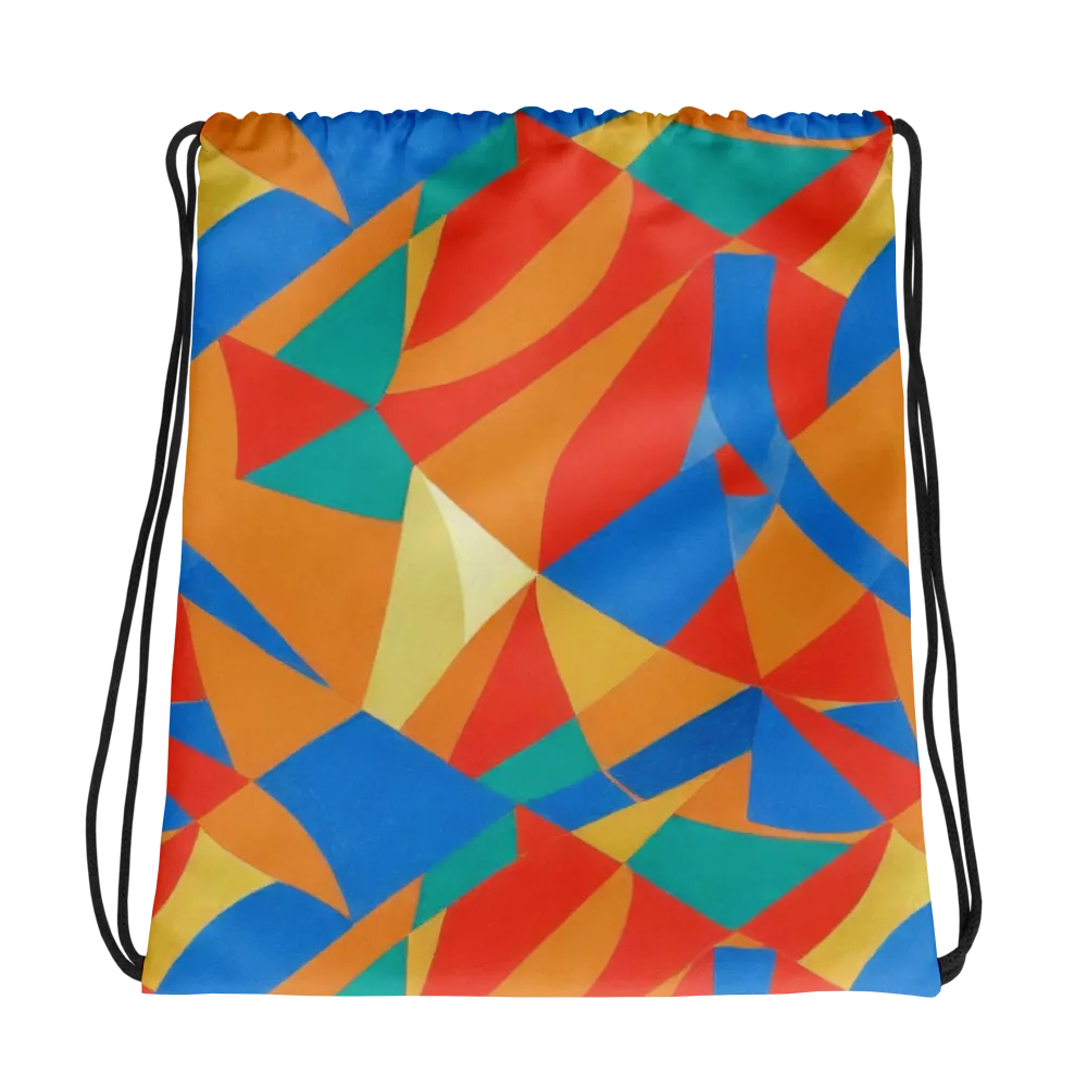Harlequin Drift on Drawstring Bag — Photo