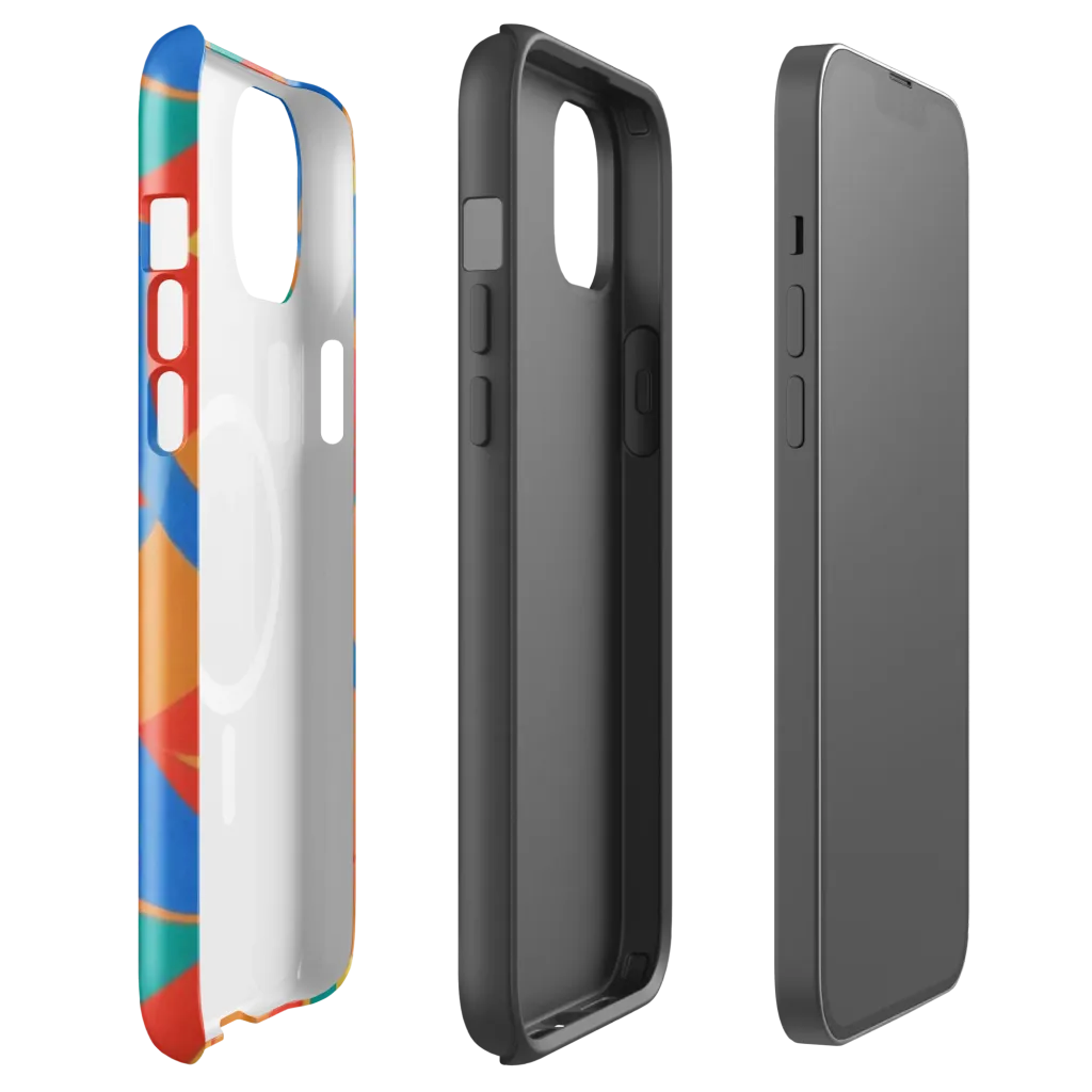 Harlequin Drift on MagSafe Tough Case for iPhone® — Front