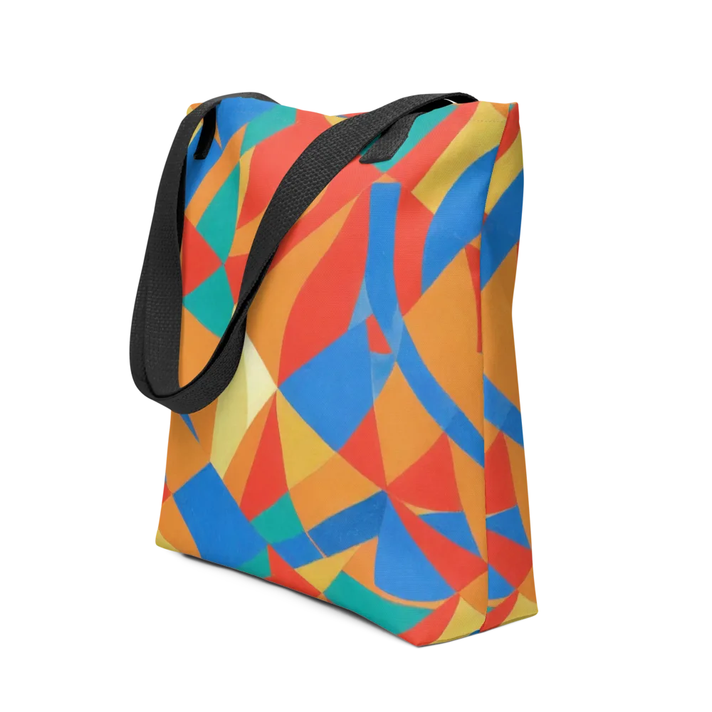 Harlequin Drift on Tote Bag — Front