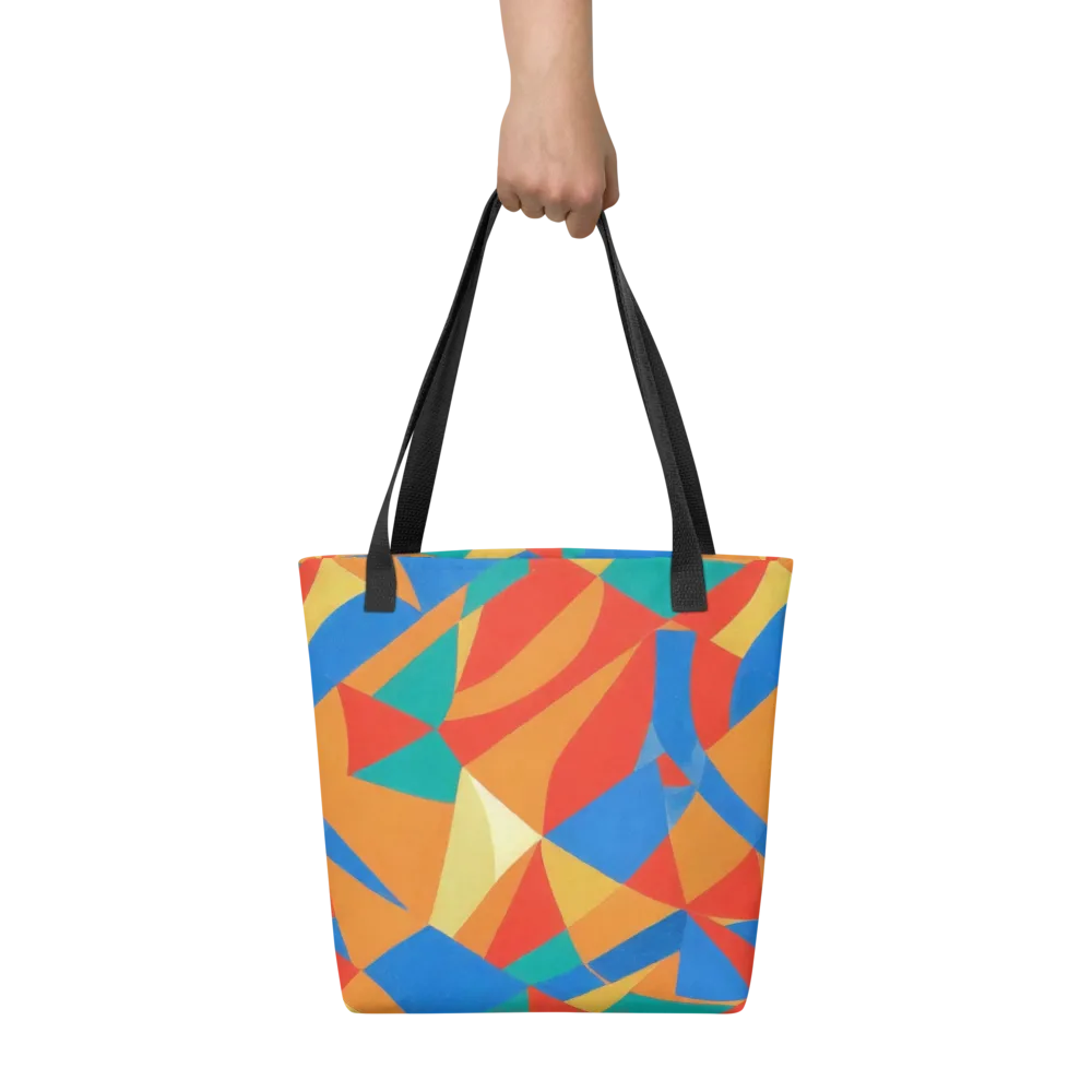Harlequin Drift on Tote Bag — Front