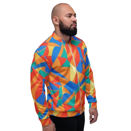 Harlequin Drift on a Bomber Jacket