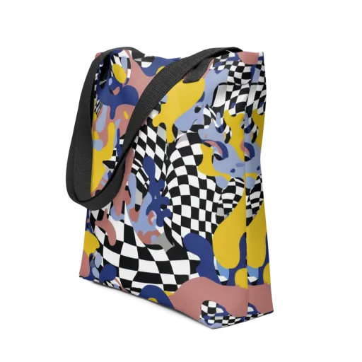 Chromatic Checkmate on a Tote Bag