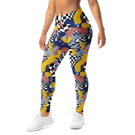 Chromatic Checkmate on a Leggings