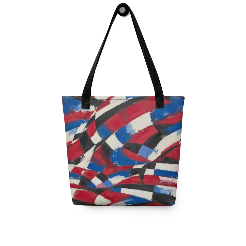 Patriot Brushwork on Tote Bag — Front
